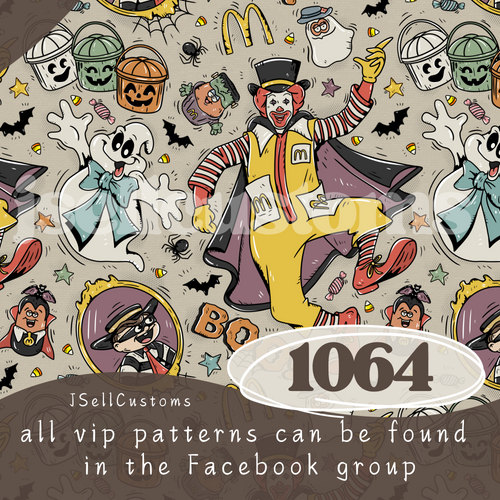 Vintage (Spooky) Fast Food 1064
