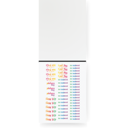 Chaos Planner Stickers