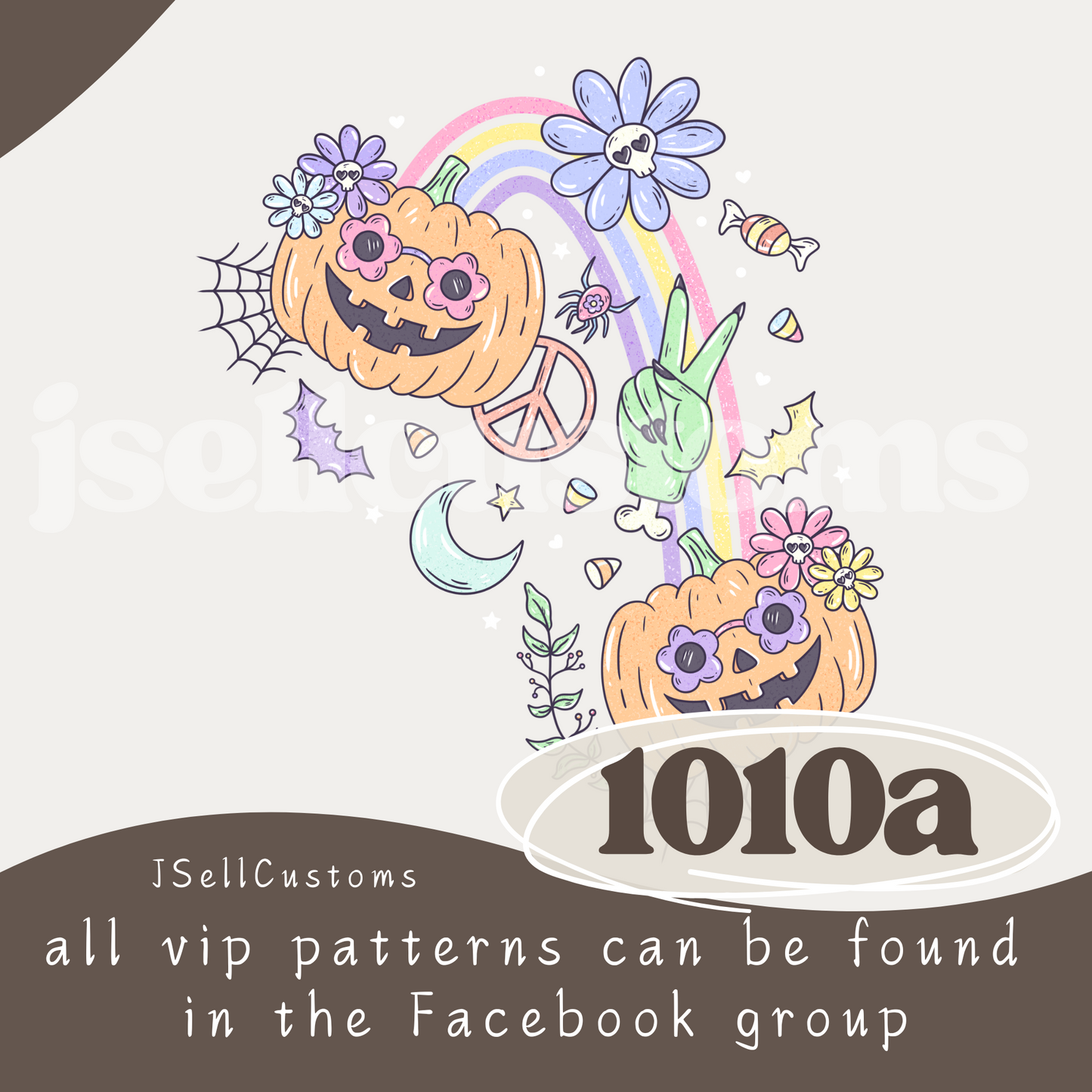 Hippie Halloween 1010 PNG