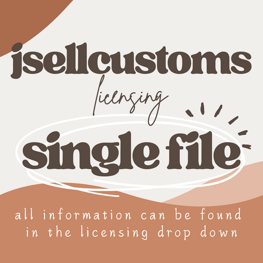 Single File License (Including Bamboo)