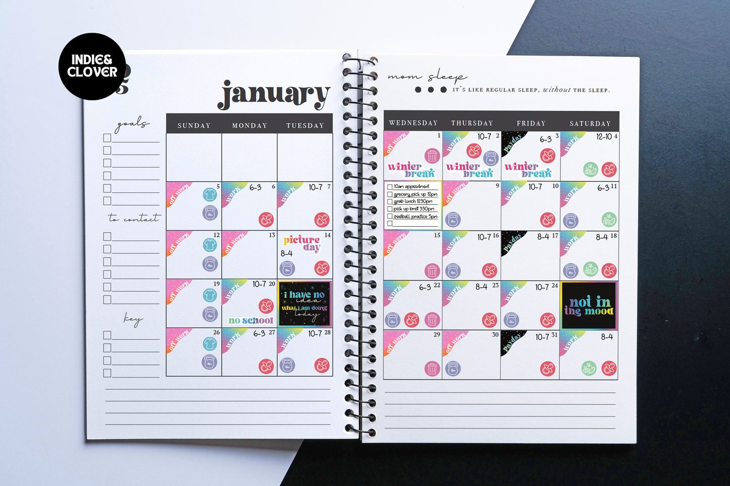 Chaos Planner Stickers